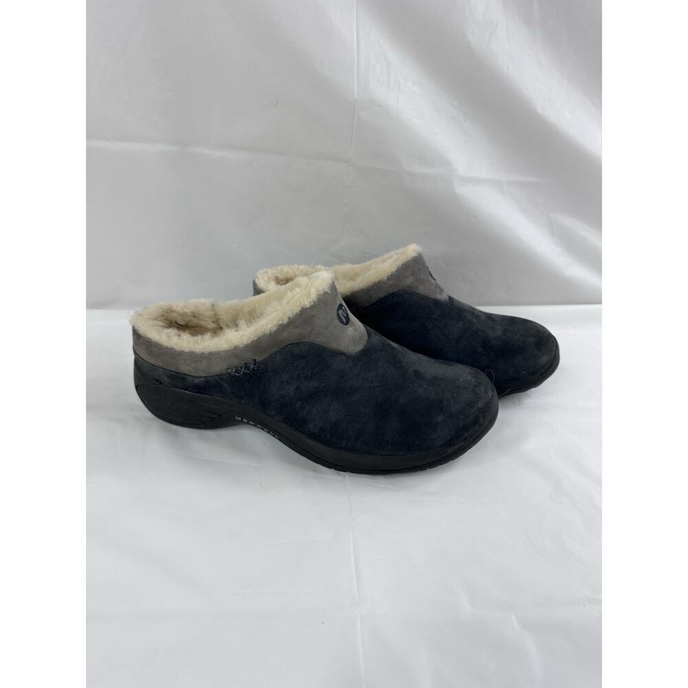 Merrell Encore Ice Clog Size 9 Walking Hiking Comfort Cozy Cabin Sherpa